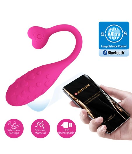 Fisherman Huevo Vibrador con APP