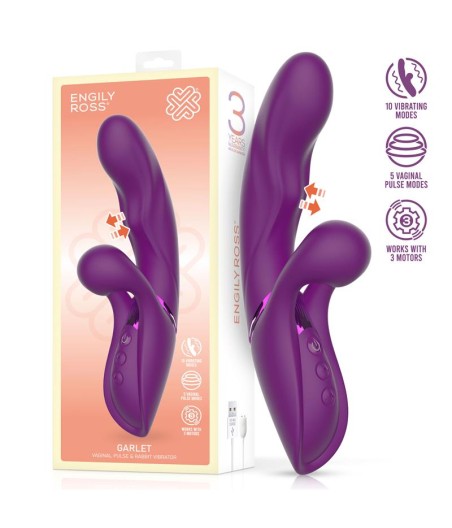 Garlet Vibrador con Bola de Pulsación 3 Motores