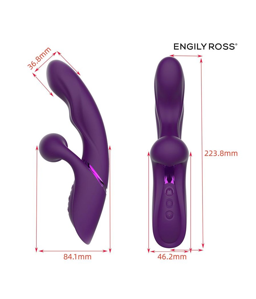 Garlet Vibrador con Bola de Pulsacion 3 Motores