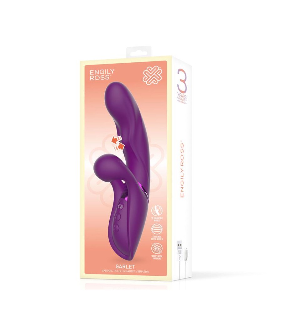 Garlet Vibrador con Bola de Pulsacion 3 Motores