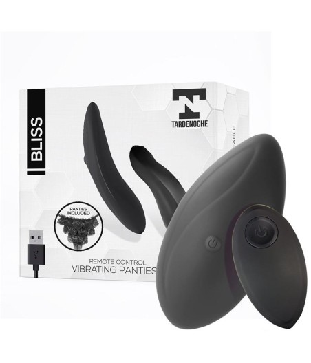 Bliss Pantis con Estimulador USB Silicona Control Remoto USB