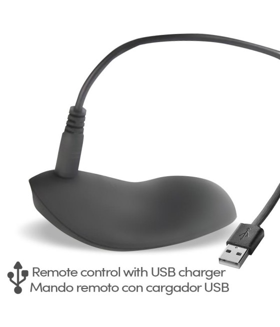 Bliss Estimulador de Braguita con Control Remoto USB Silicona