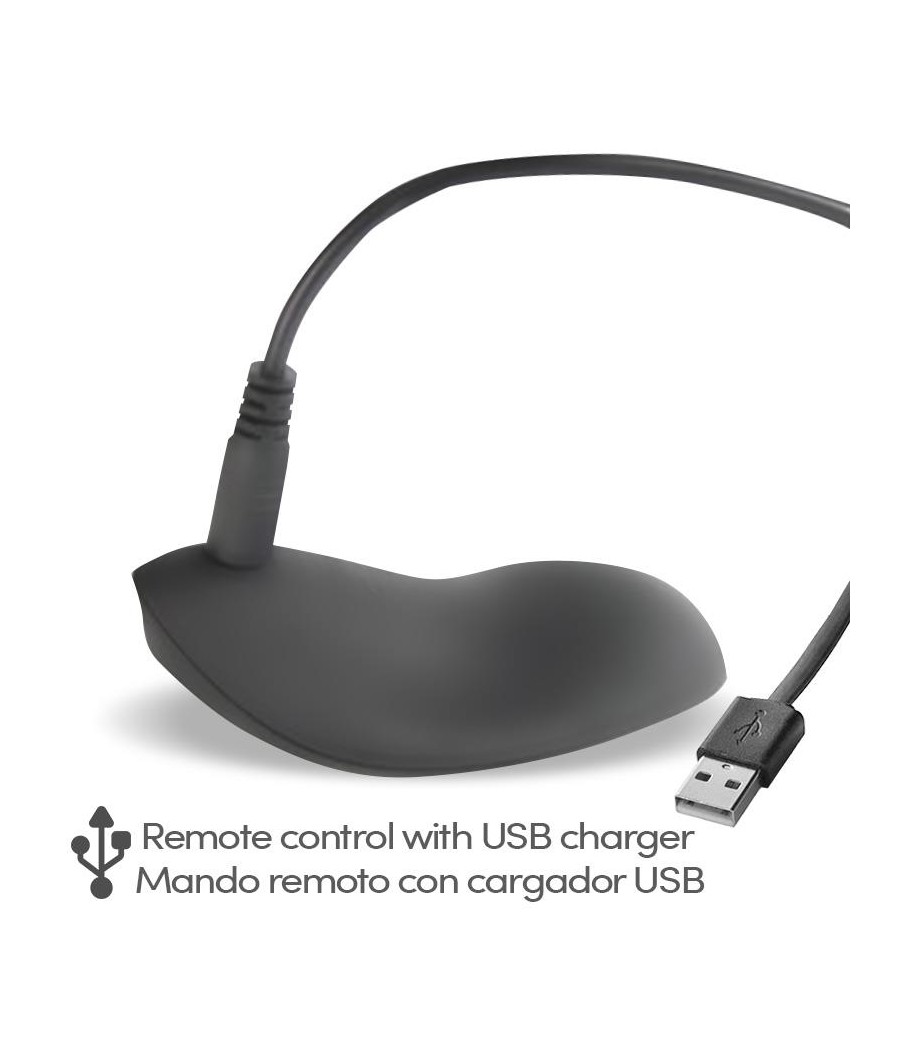 Bliss Estimulador de Braguita con Control Remoto USB Silicona