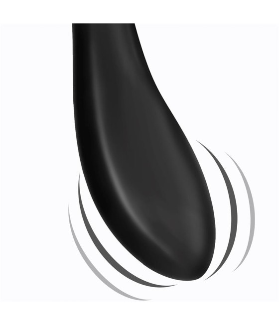 Pulsar Vibrador con Pulsacion y Esqueleto Articulado Silicona USB