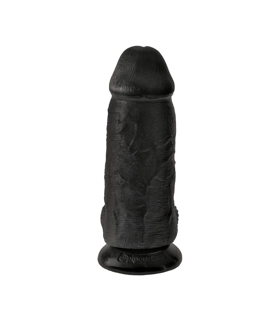 Dildo con Testiculos 9 Chubby Negro