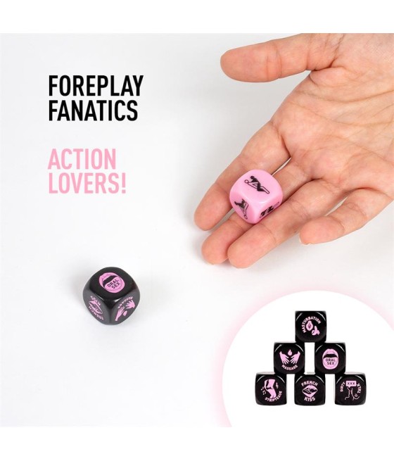 Juego 2 Dados Foreplay Fanatics