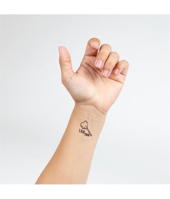 Set de 10 Tattoos Temporales Candy Collection