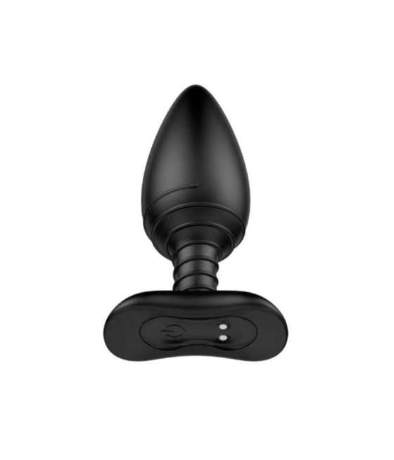 Asher Plug Anal con Control Remoto USB Magnetico Negro