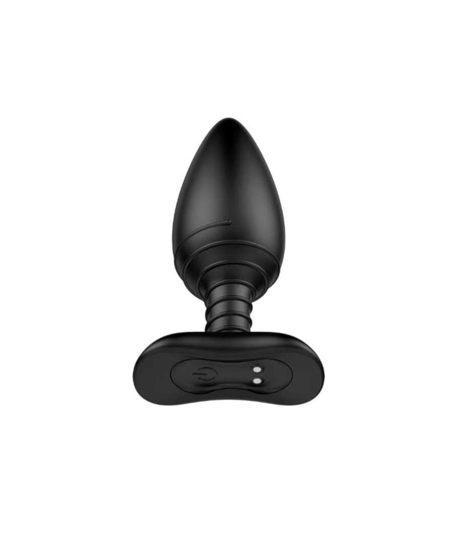 Asher Plug Anal con Control Remoto USB Magnetico Negro