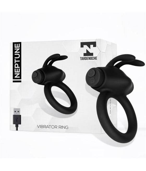 Neptune Anillo Vibrador Silicona Recargable USB