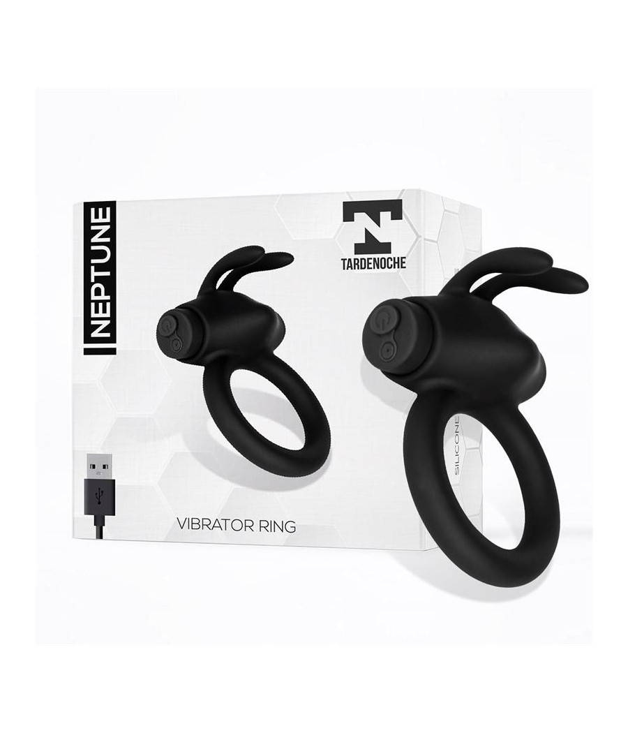 Neptune Anillo Vibrador Silicona Recargable USB