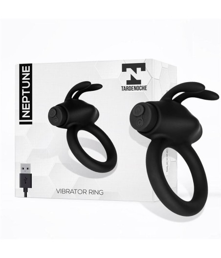 Neptune Anillo Vibrador Silicona Recargable USB