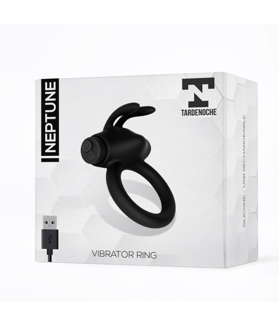 Neptune Anillo Vibrador Silicona Recargable USB