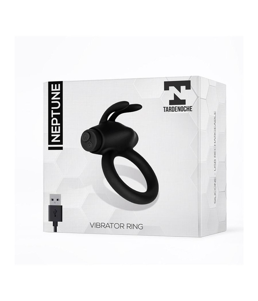 Neptune Anillo Vibrador Silicona Recargable USB