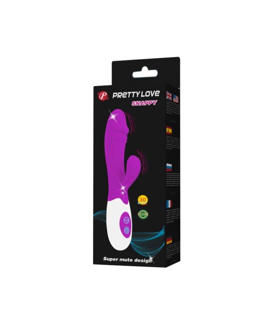 Pretty Love Vibrador Snappy Color Purpura