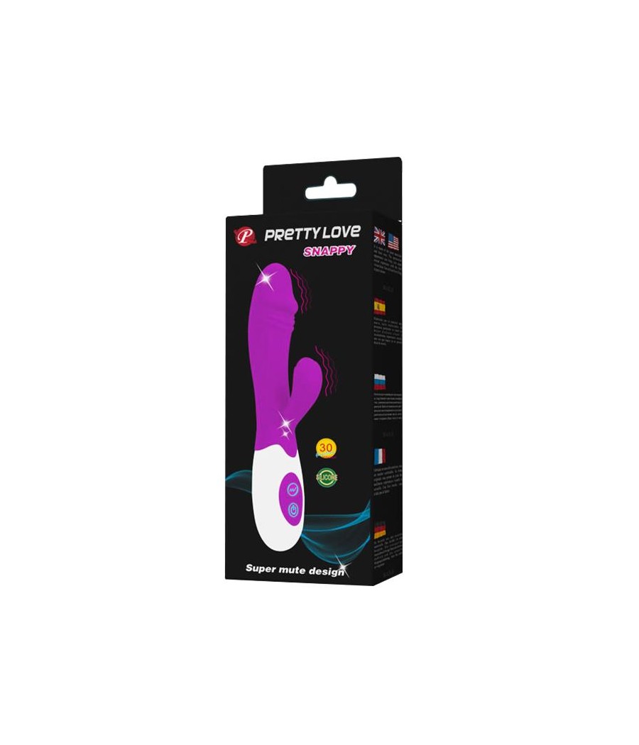 Pretty Love Vibrador Snappy Color Purpura