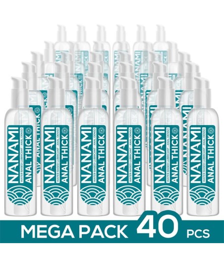 Pack de 40 Lubricante Anal Base Agua Alta Densidad 150 ml