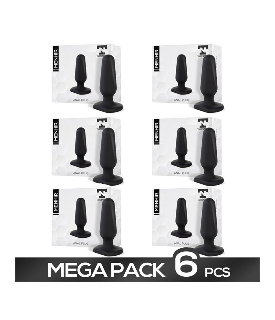 Pack de 6 Menhir Plug Anal