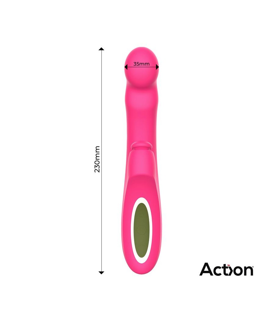 Enles Vibrador con Beating Ball Thrusting y Funcion de Calor