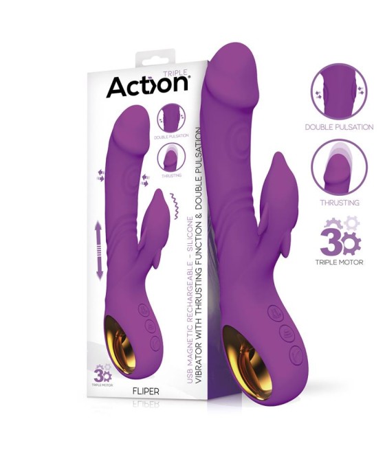 Fliper Vibrador con Thrusting y Doble Pulsacion 3 Motores