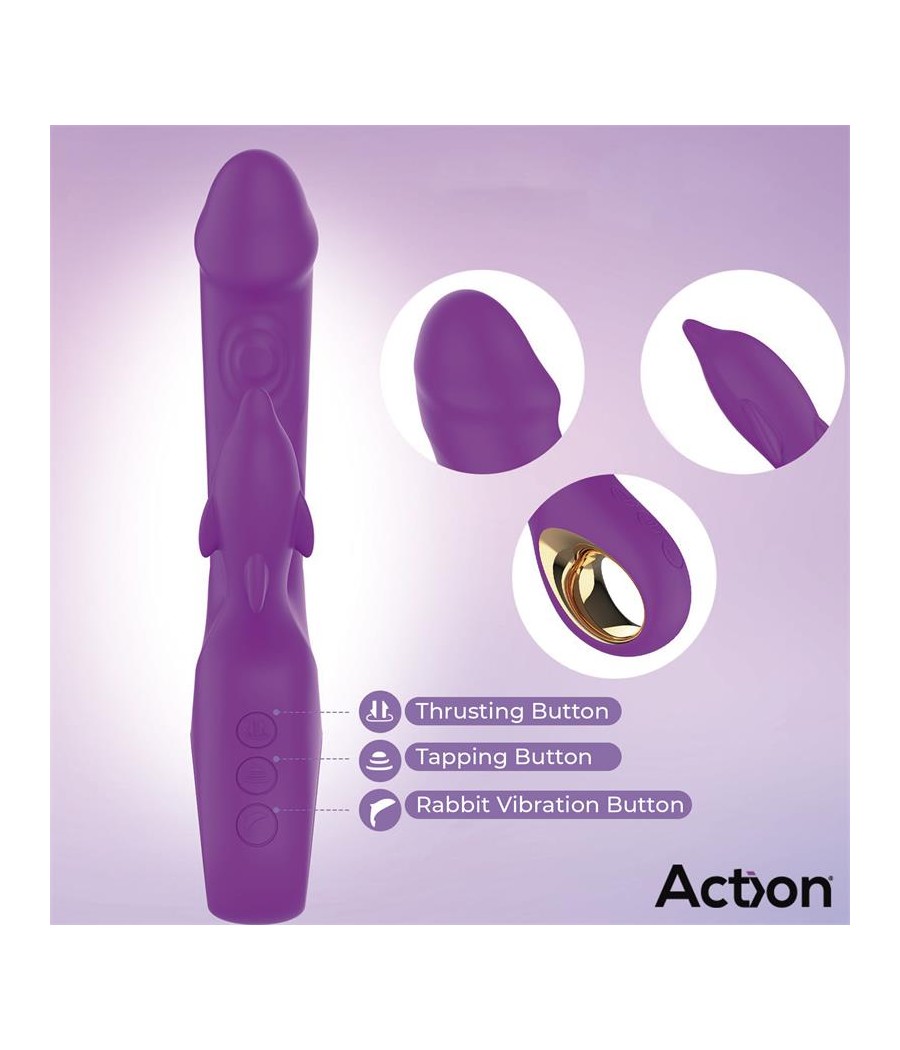 Fliper Vibrador con Thrusting y Doble Pulsacion 3 Motores