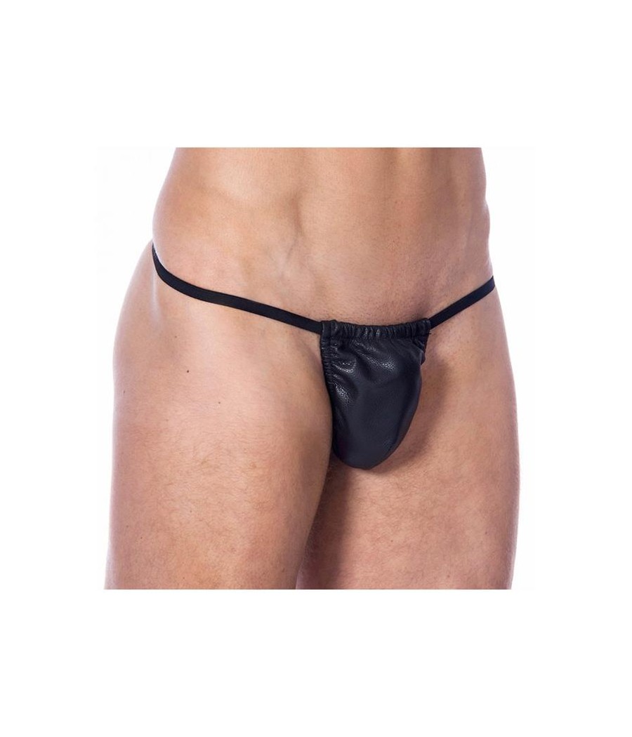 Tanga de Cuero Elastico Talla unica