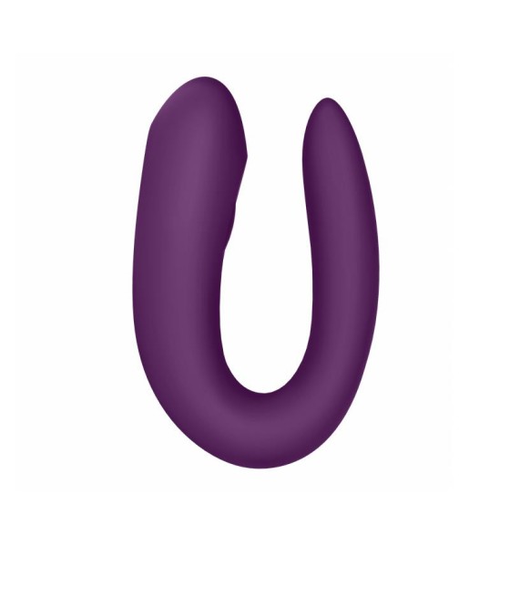 Vibrador para Parejas con APP Double Joy Violeta