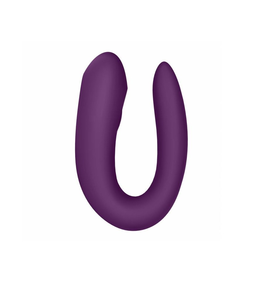 Vibrador para Parejas con APP Double Joy Violeta