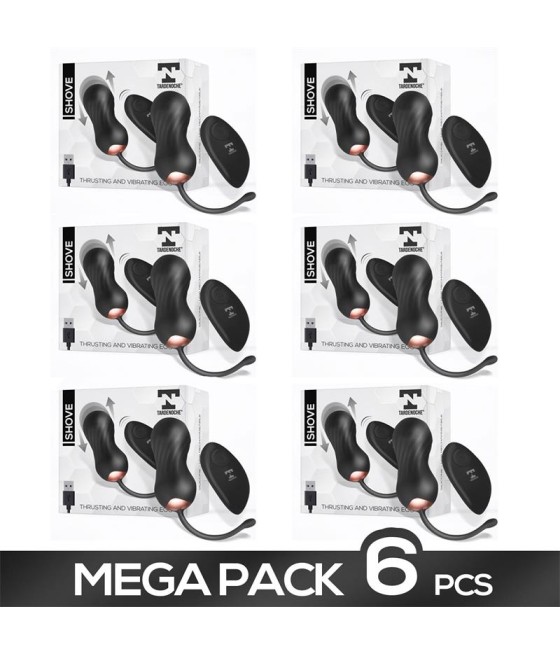 Pack 5+1 Shove Huevo con Movimiento Thrusting y Vibrador Control Remoto