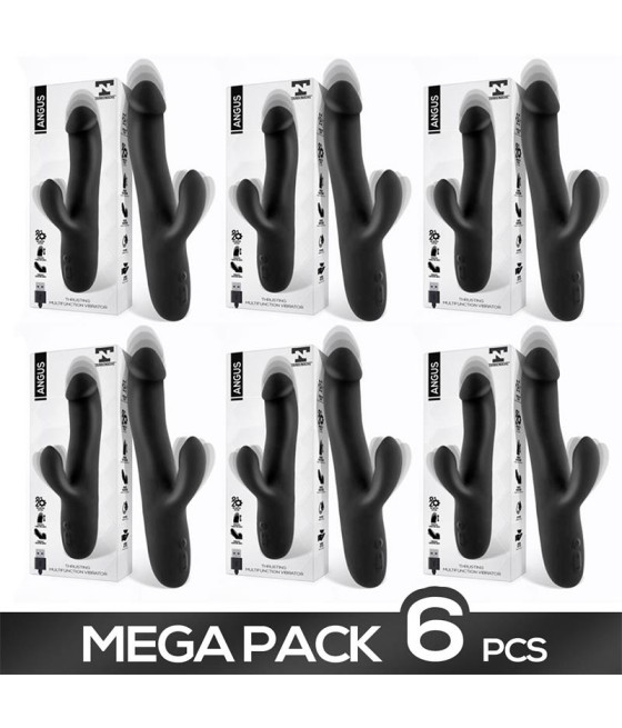 Pack de 6 Angus Vibrador Funcion de Movimiento Thrustinf 2 Motores