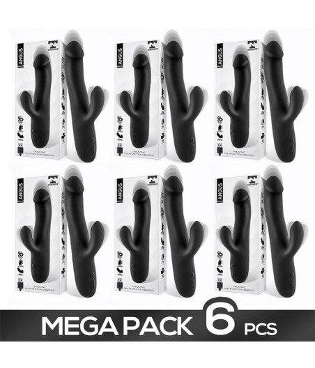 Pack 5+1 Angus Vibrador Funcion de Movimiento Thrustinf 2 Motores