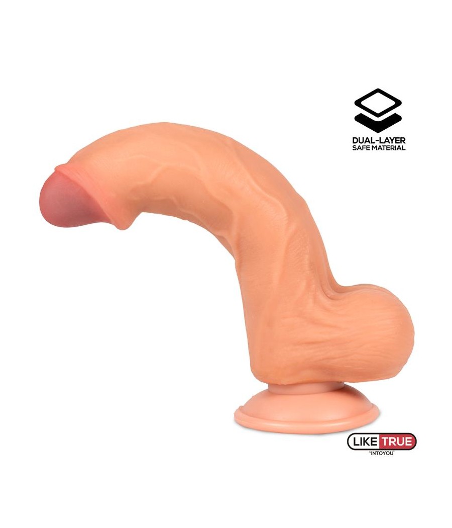 Dildo Realista Dual Layer Retractil 87