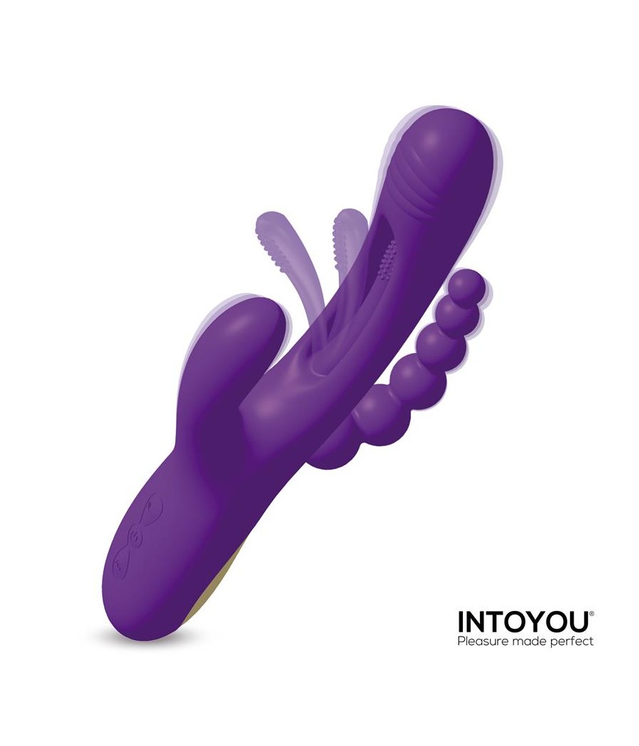 Triya Vibrador con Lengua Flipping y Cadena Anal