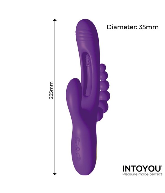 Triya Vibrador con Lengua Flipping y Cadena Anal