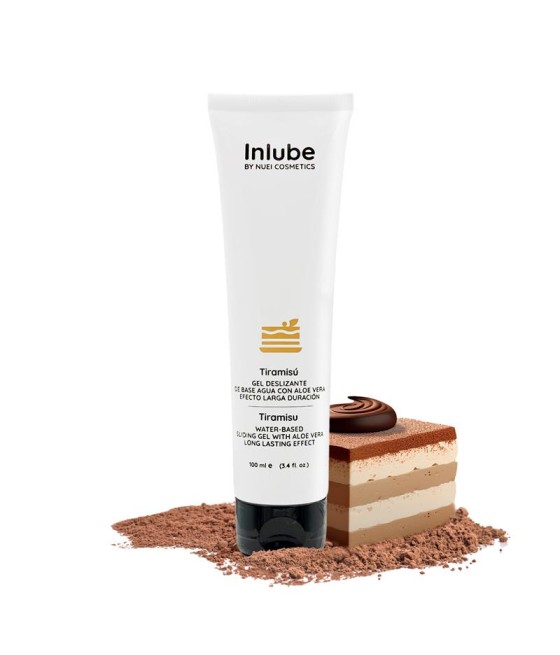 Inlube Lubricante Base Agua Tiramisù 100ml