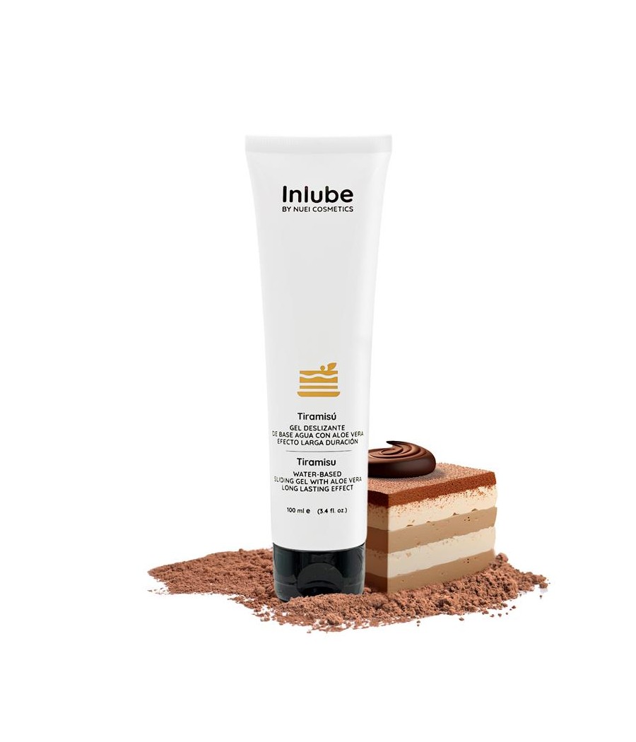 Inlube Lubricante Base Agua Tiramisu 100ml