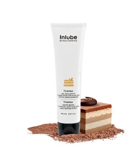 Inlube Lubricante Base Agua Tiramisù 100ml