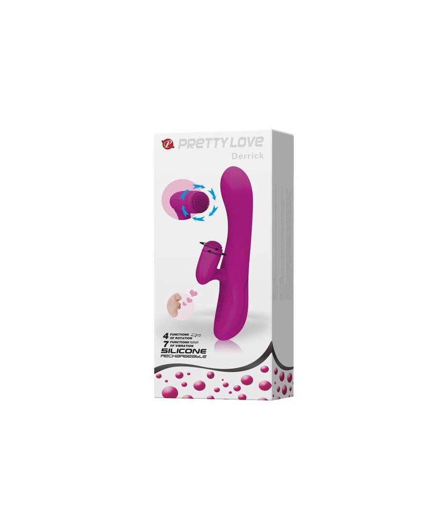 Vibrador Derrick Color Rosa