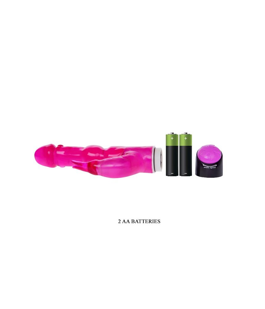 Baile Vibrador Naughty Bunny Color Rosa