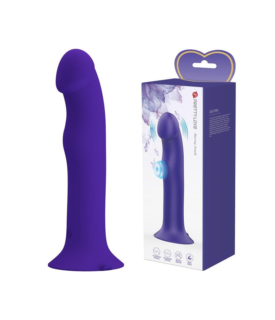 Murray Youth Dildo con Vibracion y Pulsacion