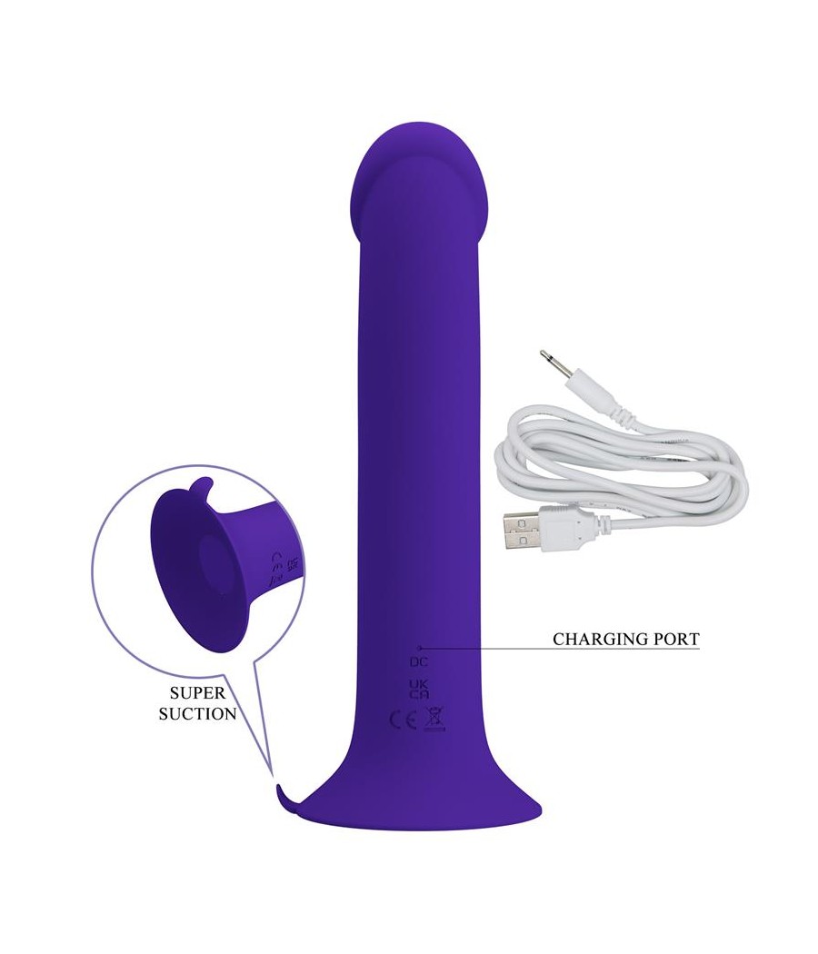 Murray Youth Dildo con Vibracion y Pulsacion