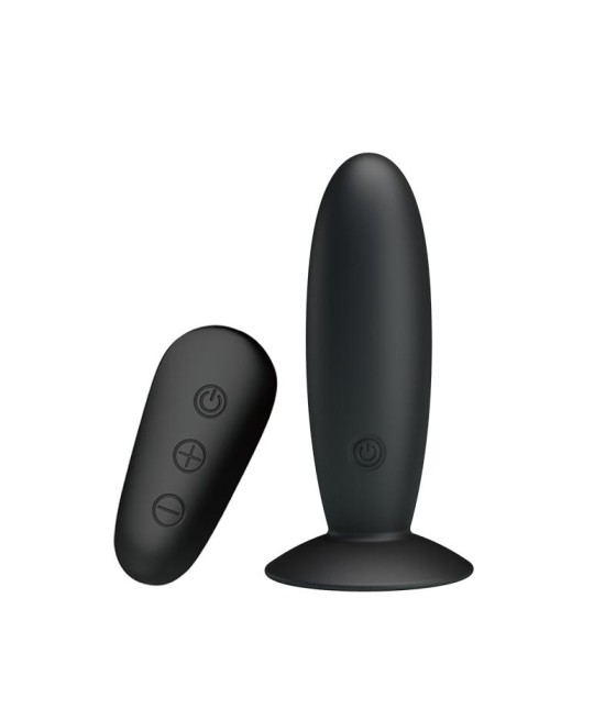 Mr Play Plug Anal con Vibracion y Control Remoto USB