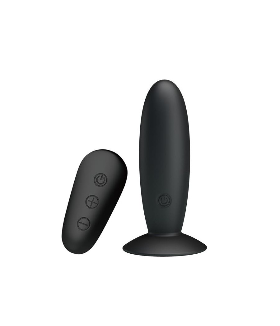 Mr Play Plug Anal con Vibracion y Control Remoto USB