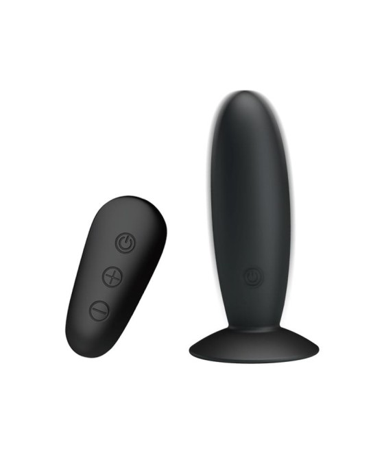 Mr Play Plug Anal con Vibracion y Control Remoto USB