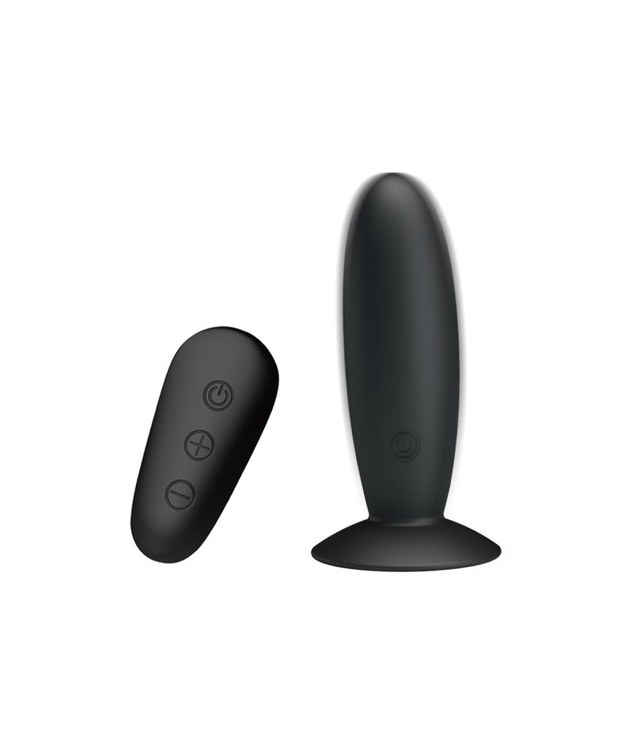 Mr Play Plug Anal con Vibracion y Control Remoto USB