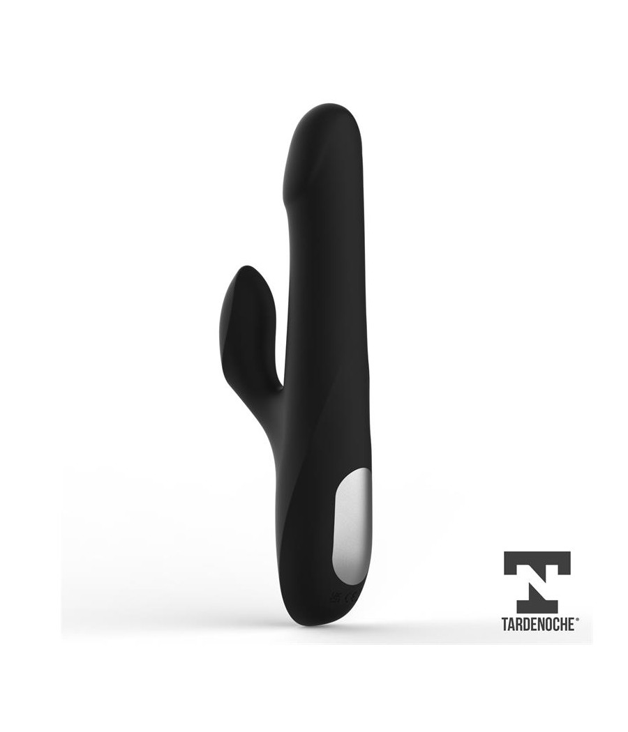 Squidy Vibrador Funcion de Movimiento Up and Down y Bolas Rotadoras USB Silicona