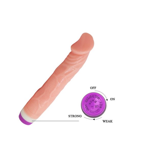 Vibrador Color Natural 22 cm