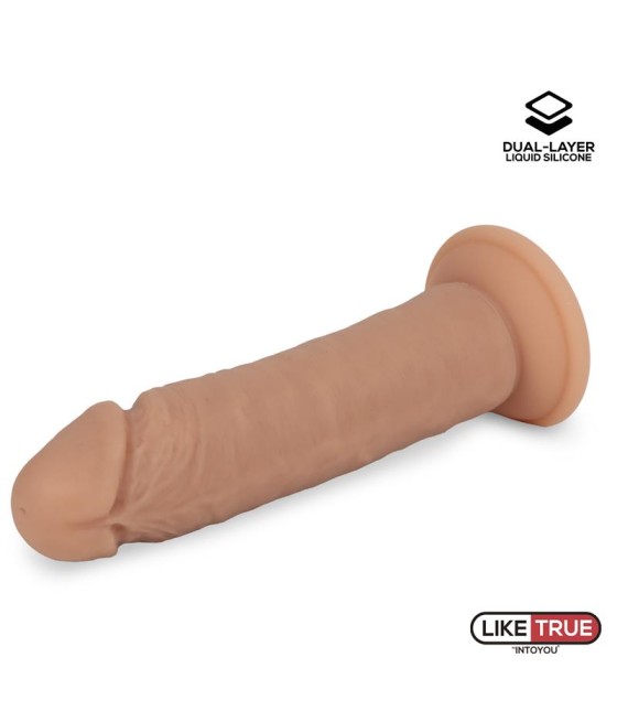 Dildo Realista Silicona Liquida Dual Layer 85