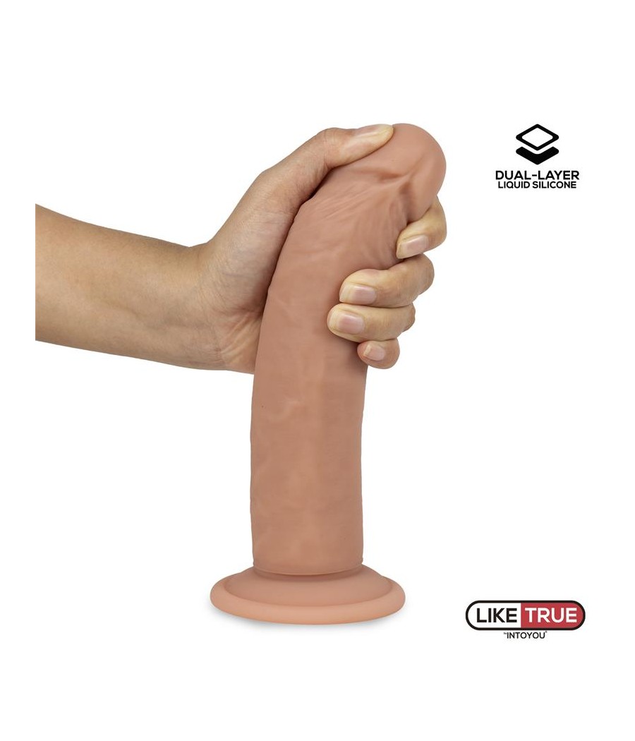 Dildo Realista Silicona Liquida Dual Layer 85