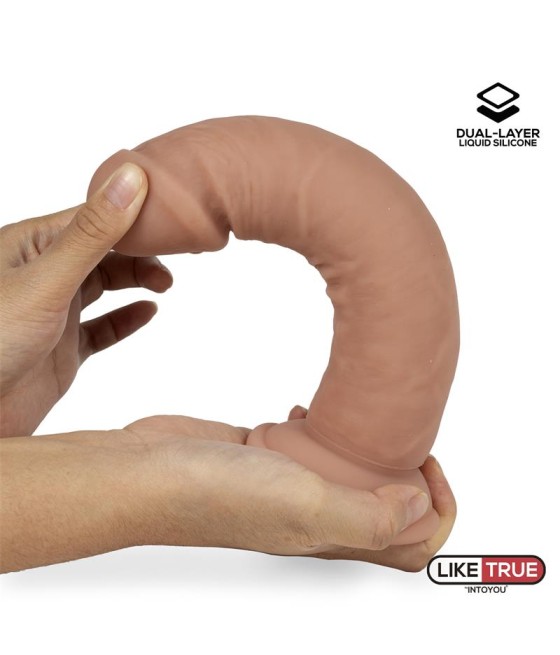 Dildo Realista Silicona Liquida Dual Layer 85